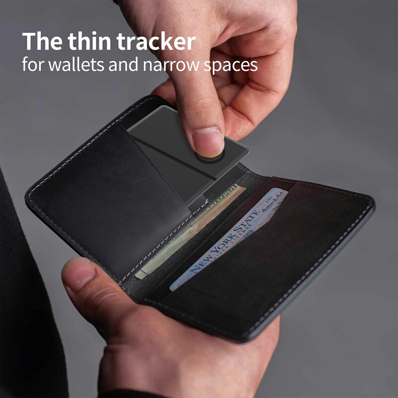 Bezdrôtové nabíjanie iCard Bluetooth Globálny sledovač polohy založený na technológii Apple Find My Smart Card Locator, vyhľadávač značiek peňaženky, hlas Siri