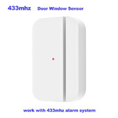 Senzor magnetic pentru uși și ferestre TAIBOAN wireless 433MHz EV1527 pentru sistem de alarmă inteligent de securitate pentru acasă Seturi de alarmă antiefracție