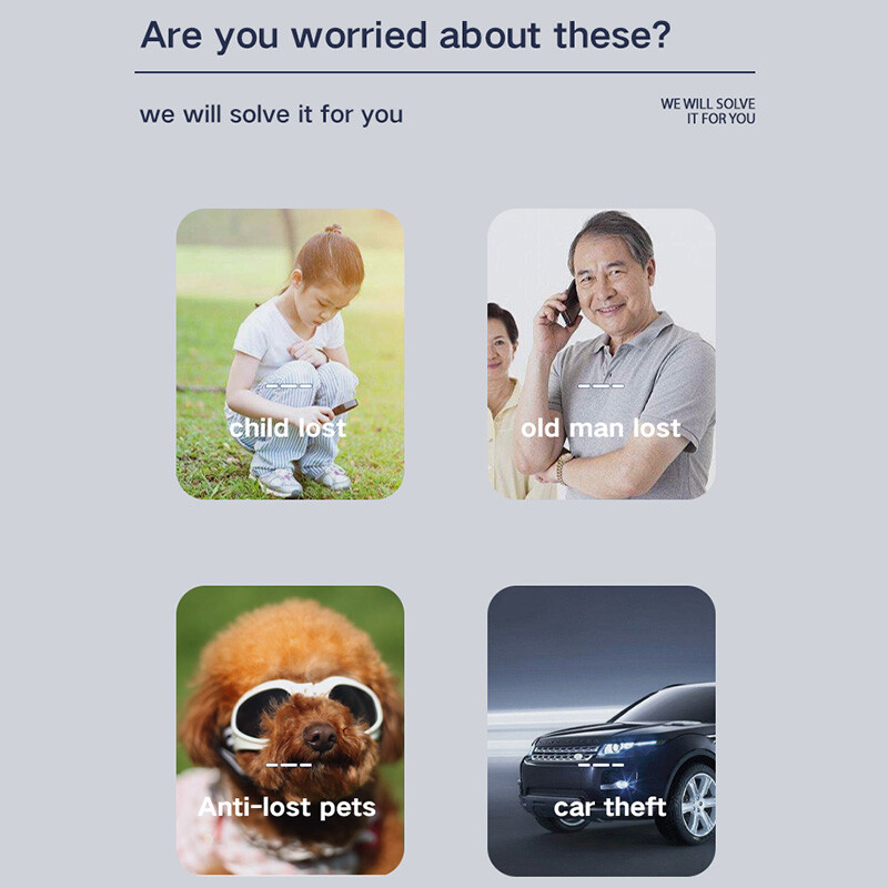 GF-07 Mini Magnetic GPS Tracker Long Standby Magnetic SOS Tracking Device ForCar/Person/Pet Location Tracker Εντοπιστής σε πραγματικό χρόνο