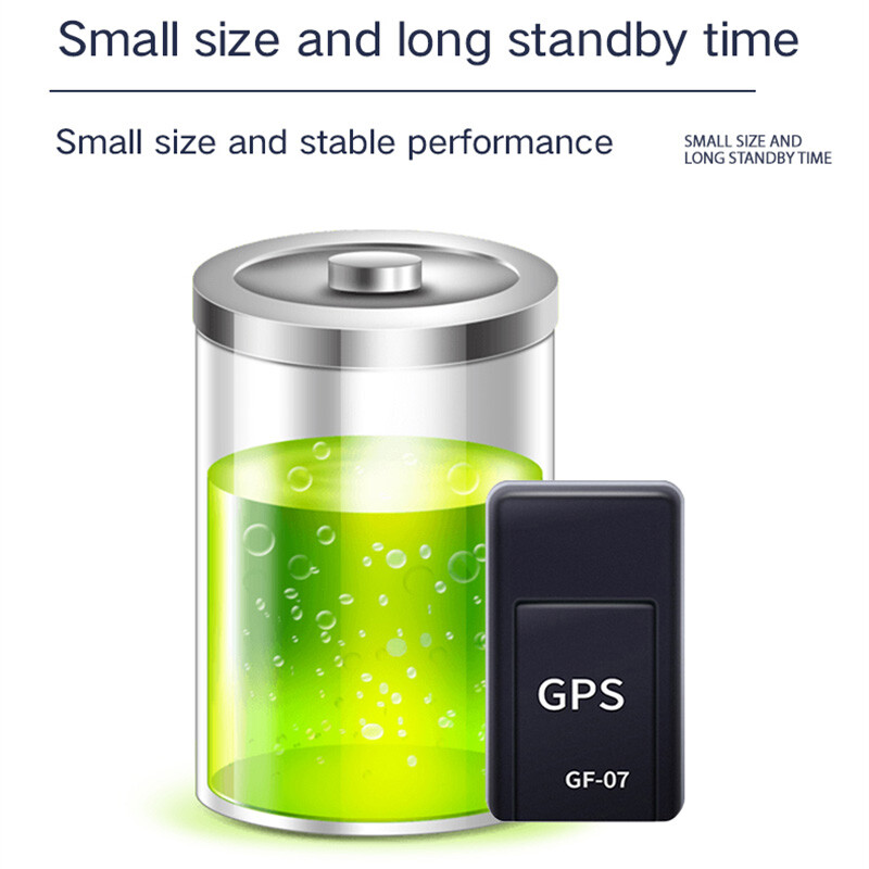 GF-07 Mini Magnetic GPS Tracker Long Standby Magnetic SOS Tracking Device ForCar/Person/Pet Location Tracker Εντοπιστής σε πραγματικό χρόνο