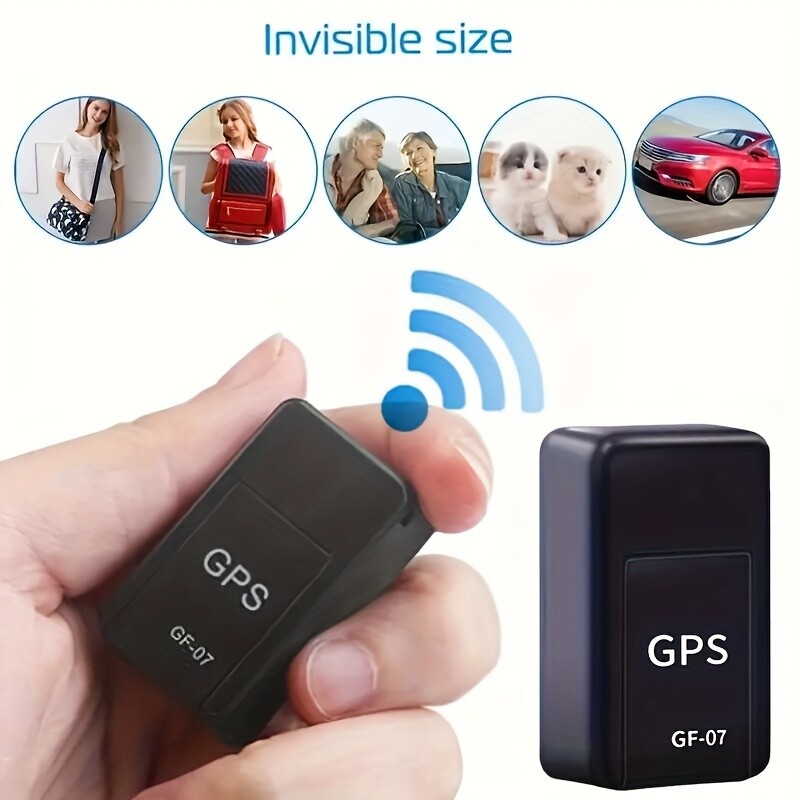 Mini GPS tracker - lokalizátor v reálnom čase s ochranou proti krádeži so silným magnetickým držiakom - panické upozornenie pre autá, domáce zvieratá, bicykle a mobilné telefóny