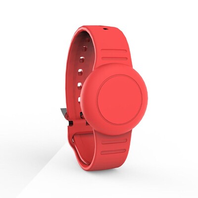 Προστατευτική θήκη υπολογιστή Casual με συρμάτινο μονόχρωμη θήκη κλειδαριάς κατά των απωλειών Μπρελόκ για αποσκευές Apple AirTag