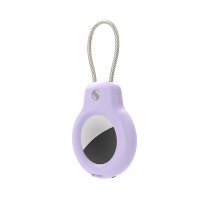 Προστατευτική θήκη υπολογιστή Casual με συρμάτινο μονόχρωμη θήκη κλειδαριάς κατά των απωλειών Μπρελόκ για αποσκευές Apple AirTag