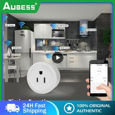 Cozylife 10A WIFI US Plug Wireless Remote Socket Smart Timer Plug Alexa Home Voice Control Smart Socket