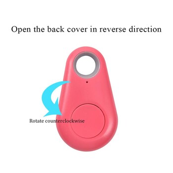 Mini Fashion Smart Dog Pets Bluetooth4.0 GPS Tracker Anti-lost Alarm Tag Wireless Child Bag Портфейл Finder Key Locator In Stock