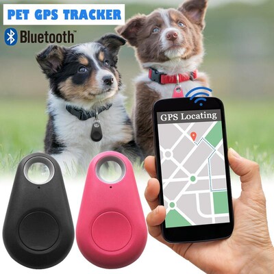 Mini Fashion Smart Dog Háziállatok Bluetooth4.0 GPS Tracker Elveszett riasztó címke Vezeték nélküli gyerektáska pénztárca kulcskereső raktáron