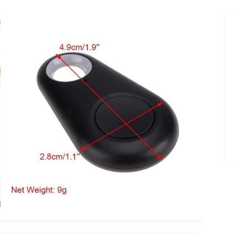 Mini Fashion Smart Dog Animale de companie Bluetooth4.0 Tracker GPS Etichetă de alarmă anti-pierdere Wireless Geanta pentru copii Portofel Localizator de chei În stoc