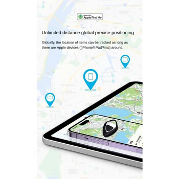 Преносим Bluetooth локатор GPS тракер Link Smart Tag с Apple Find за слушалка Багаж MFi Finder IOS Хора Домашни любимци Деца