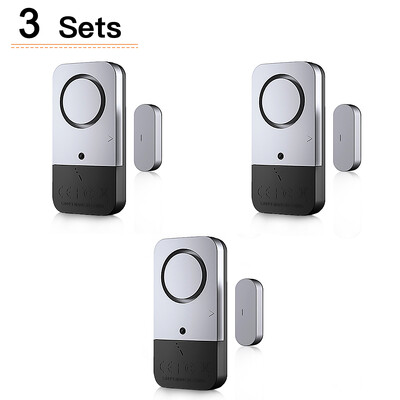 Wsdcam durų lango jutiklis, nepriklausomas atsidarantis magnetinis durų jutiklis, 130 dB belaidė apsaugos signalizacija