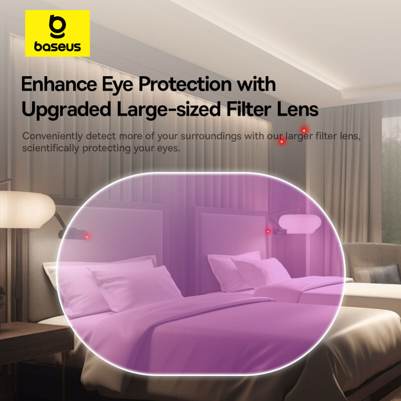 【Novo】Detektor kamere Baseus Inteligentni detektor signala skrivene kamere Punjivi viseći sigurnosni alarmni detektor zaštite