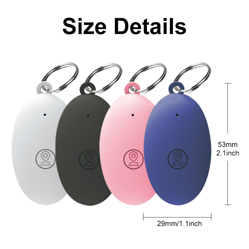 Găsitor de pisici pentru câini Mini dispozitiv de urmărire GPS Tracker anti-pierdere pentru copii Portofel cheie pentru animale de companie Localizator inteligent de urmărire Bluetooth IOS/Android