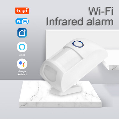 Tuya Smart WiFi Infrared Detectors Αισθητήρας κίνησης Smart Life APP Έλεγχος σε πραγματικό χρόνο Συμβατό με Alexa Google Home Assistant