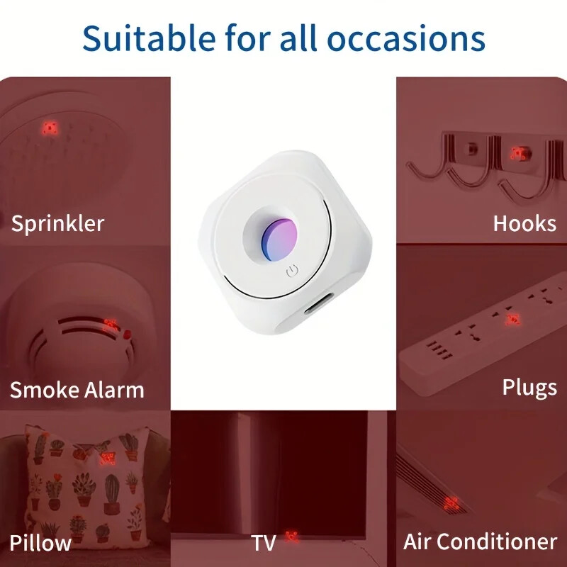 Kaamera detektor peidetud kaamera jaoks Kaasaskantav peidetud objektiivi detektori leidja hotelli piilumisvastase turvakaitse jaoks Candid Detector