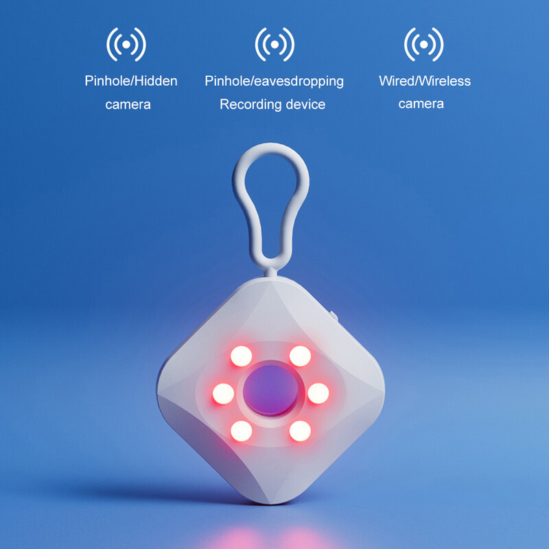 Belaidžio infraraudonųjų spindulių kameros ieškiklis Nešiojamų kamerų detektorius, apsaugantis nuo žiūrėjimo, paslėpti įrenginiai Kameros klaidų detektorius, skirtas kelionių biuro viešbučiams