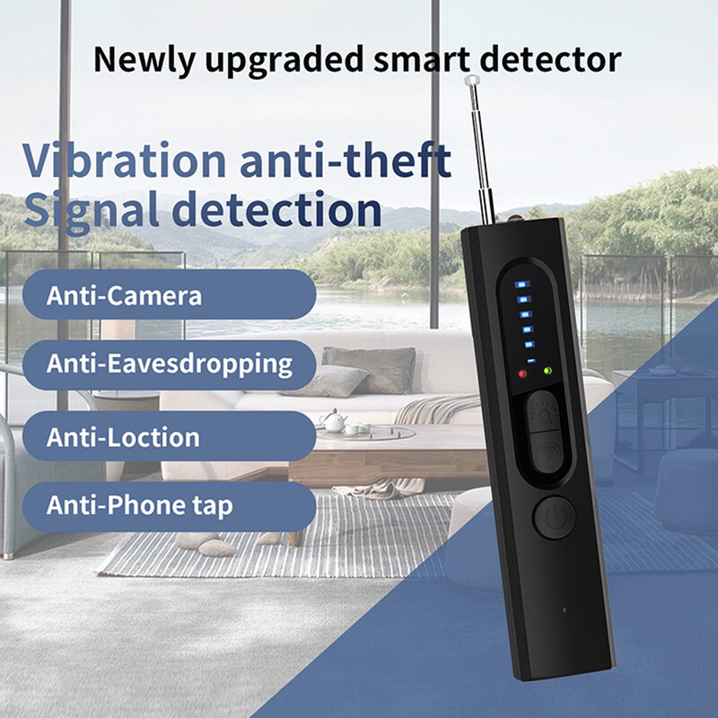 Mini detector de cameră cu infraroșu Alarmă de protecție Tester Wifi Micro wireless multifuncțional Dispozitiv de semnal Gps Detector de scanare