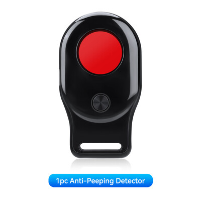 Camluxy Detector portabil de cameră anti candid Scanare în infraroșu pentru hotel în aer liber Detector de cameră ascunsă cu alarmă IR cu LED antifurt