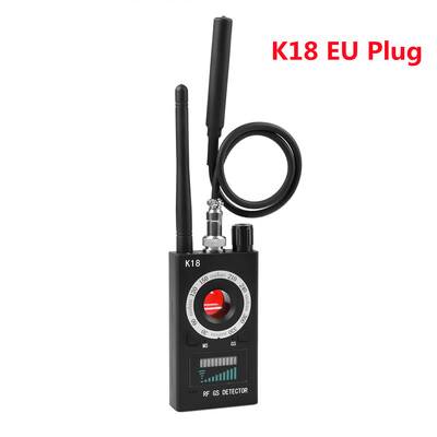 K18 Безжична детекторна камера 1MHz-6.5GHz GSM Audio Bug Finder GPS сигнален обектив RF Tracker Detect Многофункционална антикамера