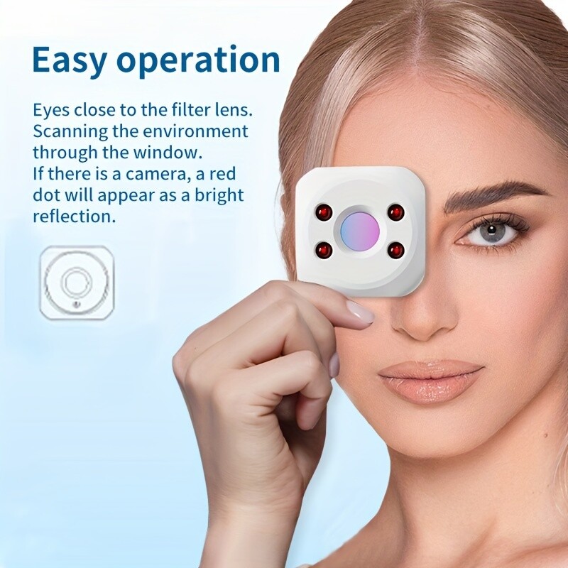 Peidetud kaamera detektor kaasaskantav nööpaugu peidetud objektiivi tuvastusotsija hotelli piilumisvastase seadme jälgimiskontrolli jaoks