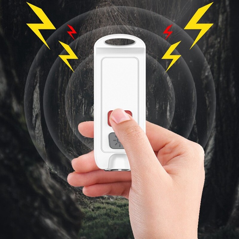 Isiklik äratus, turvaalarm naistele SOS LED valgusega, 130 DB sireen, veekindel võtmehoidja heliseade lastele vanematele