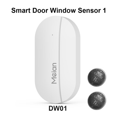 Senzor de mișcare Meian ZigBee Senzor de mișcare a corpului uman Conexiune fără fir în infraroșu Lucru acasă inteligent cu Tuya Smart Life Need Hub