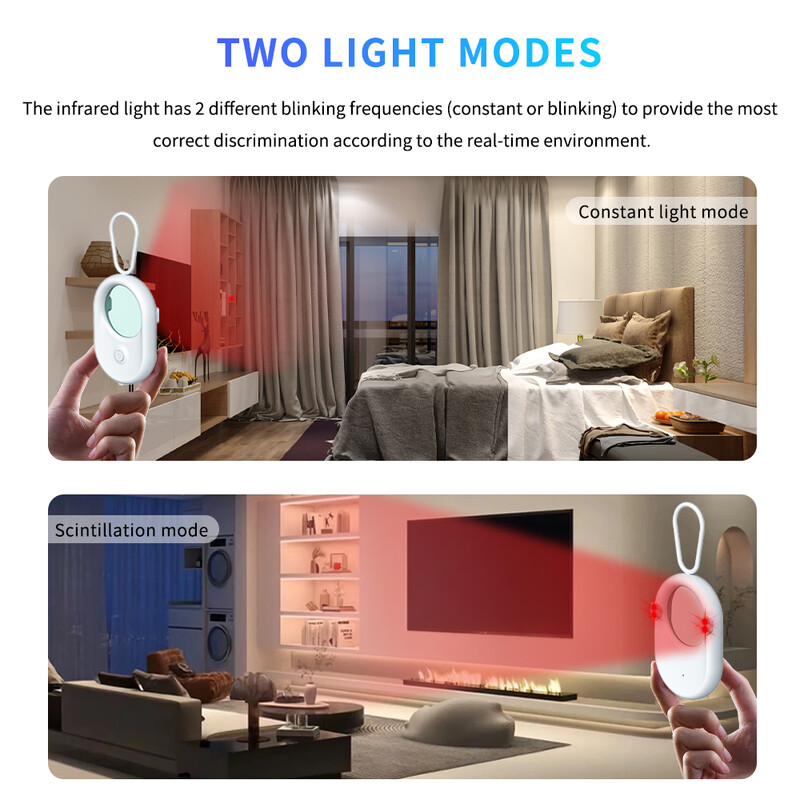 T02 Mini detector de cameră ascunsă inteligentă cu infraroșu Detector anti-snooping Sensibilitate ridicată Mini detector portabil de cameră mic