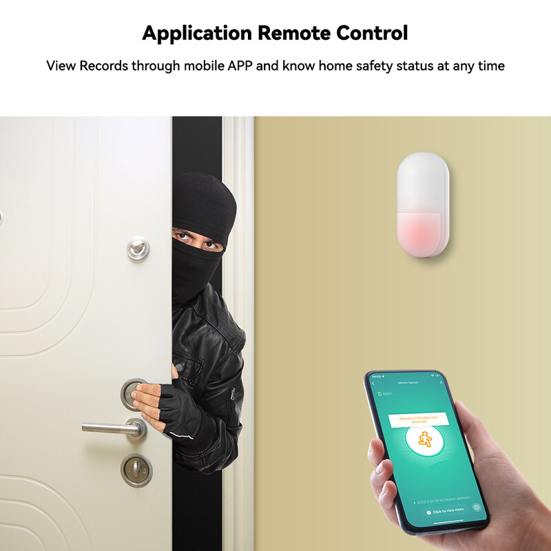 Meian Tuya Zigbee senzor ljudskog pokreta Pametni dom PIR senzor pokreta Detektor Alarm Sigurnost Smart Life radi sa ZigBee pristupnikom