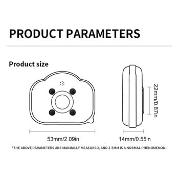 Anti Candid Camera Detector Φορητό Anti-spy Camera Detector Προστασία ασφαλείας Αόρατος ανιχνευτής κάμερας για μπάνιο ξενοδοχείου