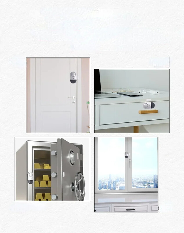 Bežični magnetski alarm za vrata Kućanska vrata i prozori Protuprovalni alarm Sigurnosni alarm za hotelske trgovine