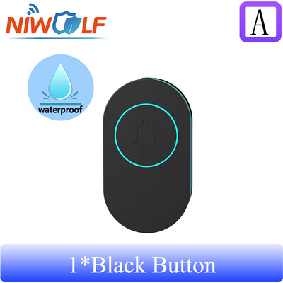 Bežični SOS gumb za hitne pozive za starije osobe IP65 Vodootporno 433MHz Pametno kućno zvono dobrodošlice