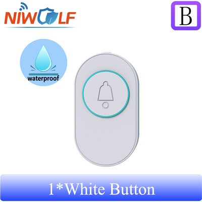 Bežični SOS gumb za hitne pozive za starije osobe IP65 Vodootporno 433MHz Pametno kućno zvono dobrodošlice