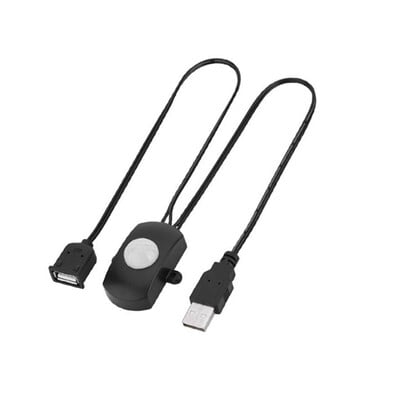 Comutator senzor de mișcare USB PIR 5A DC 5-24V Comutator detector inteligent de detectare în infraroșu pentru corp pentru bandă LED automată