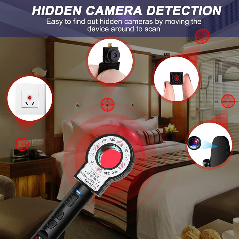 Hidden Cam Pen Anti Spy Camera Detector Bug Gadget Bežični RF Signal Finder Audio GSM Anti GPS Praćenje automobila Skener za prisluškivanje