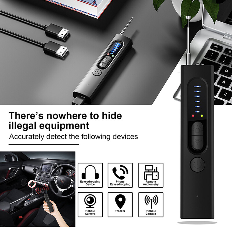 X13 Detektor infracrvene kamere Anti-Spy Candid Zaštitni alarm Višenamjenski mini Wi-Fi tester GPS signal Detektor skenera uređaja