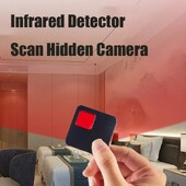 Detectoare de camere ascunse Detector de urmărire GPS Detector anti-spion Protector de confidențialitate pentru cameră de eroare 5 nivele de sensibilitate 30 de ore de lucru