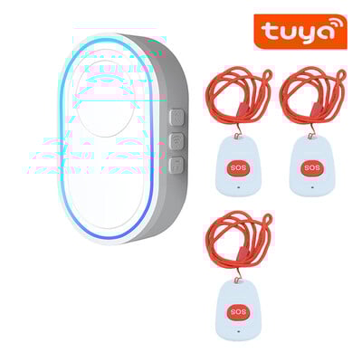 Tuya Smartlife APP WiFi bežični SOS skrb za starije osobe Alarmni sustav Gumb za paniku u hitnim slučajevima