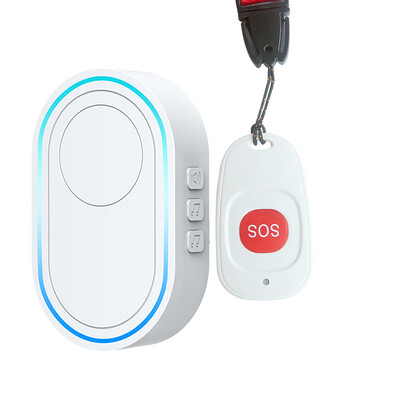 Topvico SOS gomb vezeték nélküli idősek pánik riasztó rendszer gondozó személyhívó nővér sürgősségi 433mhz óra hívás idős idős emberek