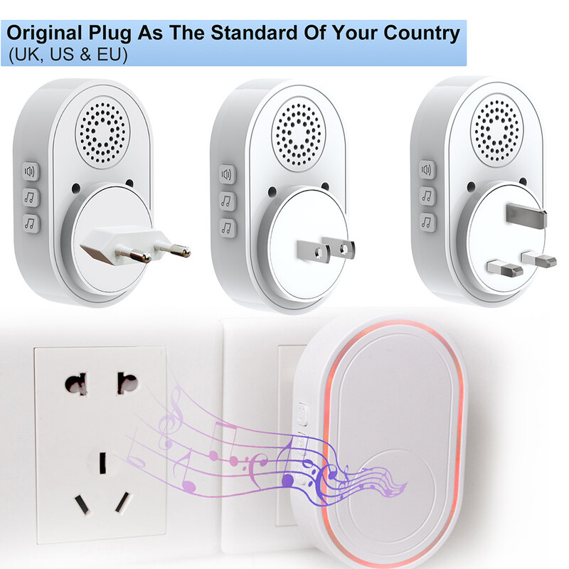 Topvico SOS gomb vezeték nélküli idősek pánik riasztó rendszer gondozó személyhívó nővér sürgősségi 433mhz óra hívás idős idős emberek