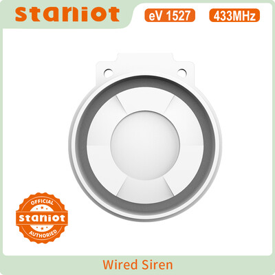 Kit sistem de alarmă de securitate Staniot pentru acasă Sirenă 110db Alarme antiefracție decibel 1 buc DC5V Accesorii pentru interior cu fir tare Sirenă claxon