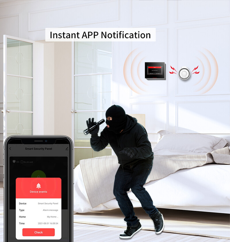 Staniot koduvalve signalisatsiooni komplekti sireen 110db detsibellne sissemurdmisalarm 1tk DC5V valju juhtmega sisetarvikud sarve sireen