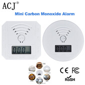 ACJ CO andur vingugaasi häiredetektor aku toitega LED digitaalekraaniga helihoiatus sobib kodukööki