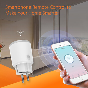 Tuya Smart Zigbee 3.0 Power Plug 16A EU Outlet 3680W Meter Remote Control με Tuya Hub Zigbee2mqtt και Home Assistant