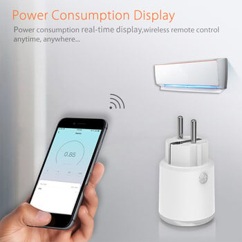 Tuya Smart Zigbee 3.0 Power Plug 16A EU Outlet 3680W Meter Remote Control με Tuya Hub Zigbee2mqtt και Home Assistant