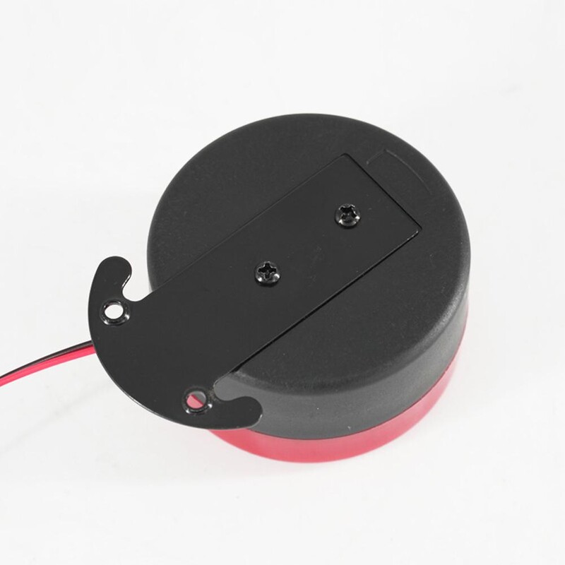 DC 12/24V auto tagurdushorn koos vilkuriga Sõiduki tagaküljel oleva hoiatussignaali kõlariga Ip67 veekindel automaatne tagurdussummeri sireen