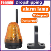 Trepereće svjetlo 12V 24V 220V Vanjski LED signal Alarmno svjetlo Stroboskopsko treptajuće svjetlo Zidna montaža Svjetlo upozorenja za hitne slučajeve za otvorena vrata