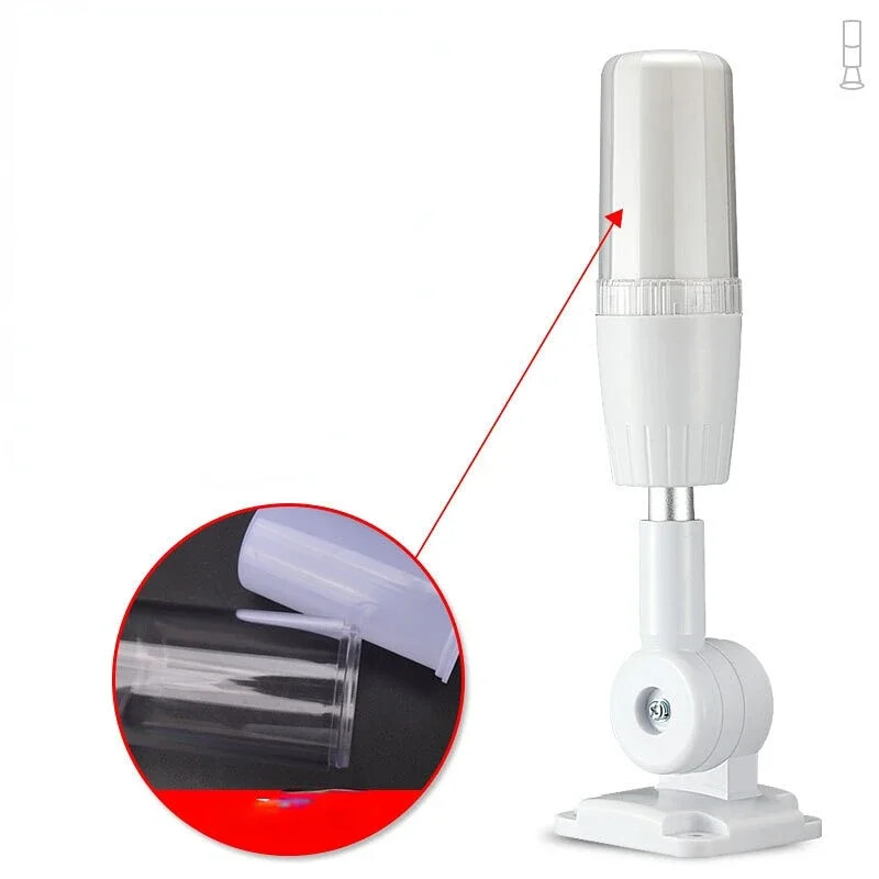 Ühekihiline kolmevärviline kokkuklapitav integreeritud kolmevärviline hoiatustuli LED häiresignaali indikaator 24v220v