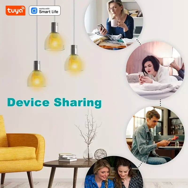 Tuya WiFi pametni prekidač za svjetlo, potrebna je neutralna žica, 110-240 V, 1/2/3 upravljačka ploča, rad s aplikacijom Smart Life&Tuya, Alexa i Google