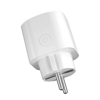 EWeLink Priză inteligentă UE, mufă inteligentă WiFi, cu monitorizare a puterii, sincronizare, control vocal, Yandex Alice Маруся Alexa Google Assita