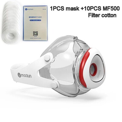 respirators gāzes maska Pret siekalu šļakatām pret miglas miglu pm2.5 respiratora maska 1 komplekts 13 filtru kokvilnas pretputekļu respirators
