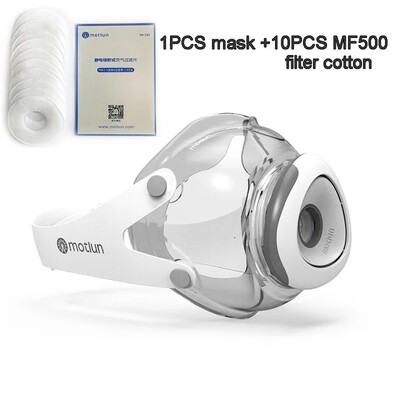 respirators gāzes maska Pret siekalu šļakatām pret miglas miglu pm2.5 respiratora maska 1 komplekts 13 filtru kokvilnas pretputekļu respirators