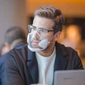 Unisex maska na tvár s plným štítom, priehľadná motocykel, vetruodolná maska, prachotesná, proti vetru, zváračské ochranné okuliare